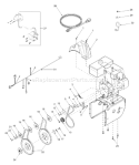 Page A Diagram and Parts List for 31BH763G401 2004 Yard Man Snow Blower